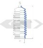 SPIDAN 84109 Bellow, steering